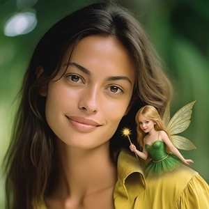 Add fairy to Photo